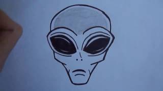 How to Draw UFO ALIEN(Ehedov Elnur)Как нарисовать НЛО.