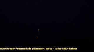 Weco Turbo Salut Rakete