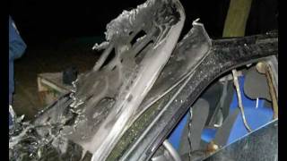 У Полтаві згорів автомобіль міліціонера