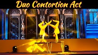 Amazing Duo Contortion Act Live Performed by Zenith Dance Troupe Delhi ,Mumbai ,Hyderabad