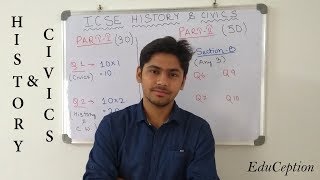 ICSE 2018 History & Civics Question Paper Pattern