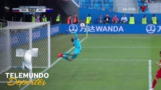 Las mejores atajadas de la Copa Confederaciones | TOP 5 | Telemundo Deportes