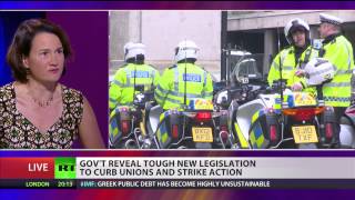 'Nasty' Tory trade union bill 'attack on British workers'