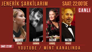Jenerik Şarkılarım Canlı Yayını - Burcu Güven - Aydın Sarman - Suzan Kardeş