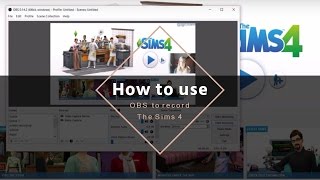 How to use OBS to record The Sims 4!