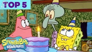 Top 5 Biggest Bikini Bottom Partayyys ? | SpongeBob