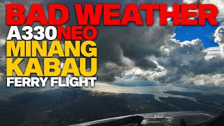 A330NEO BALIKPAPAN - PADANG | BAD WEATHER | 05 JAN 2020