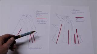 DIY. Юбка бохо. Рассматриваем модель и делаем технический рисунок.  WERBEVIDEO