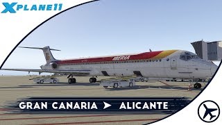 Hoy toca un clásico | LPA - ALC | MD-88 [Rotate] | XPlane 11