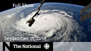 The National for Sept. 11, 2018 — CBC in Colombia, Hurricane Florence, Humboldt Broncos