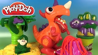 Play Doh Chomposaurus Pâte à modeler Dinosaures Animaux de la Jungle Monde Préhistorique