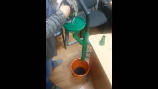 Воронка для очистки ягод
