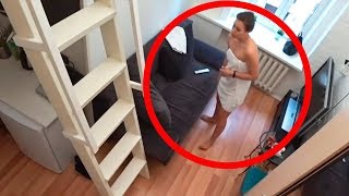 10 WEIRD THINGS CAUGHT ON SECURITY CAMERAS & CCTV