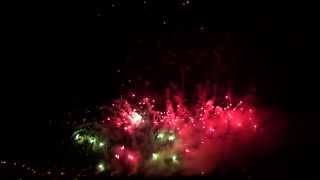 常総きぬ川花火大会2011 ♪ハナビリュージョン2011 丸玉屋小勝煙火店