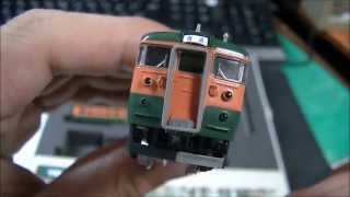Ｎゲージ　１１５－1000系　近郊電車　　【紹介＆走行動画】