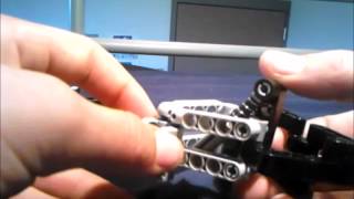 lego technic multilink steering system with suspension