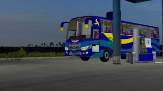ETS2 BD Edition : Route_Req: Sakura 1J Non Ac Bus Driving Video | Dhaka to Kuwakata | RJ Solution |