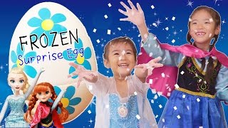 FROZEN カラーチェンジドレスエルサ＆アナとサプライズエッグ
