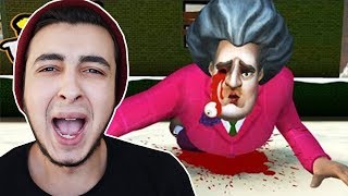 SCARY TEACHER KÖR OLDU - SCARY TEACHER 3D