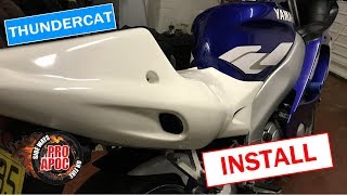 Yamaha Yzf600r Thundercat with a Track back end!