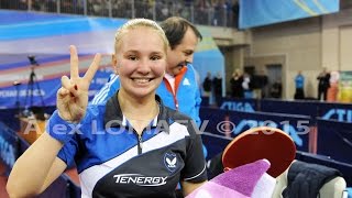 Yana NOSKOVA - Anna TIKHOMIROVA. Russian Championships-2015. Women's Singles. Final