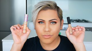 TARTE SHAPE TAPE VS BOBBI BROWN FULL COVERAGE CONCEALER