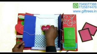 multi opening card | personalized gift ideas for him / her | customized gift card