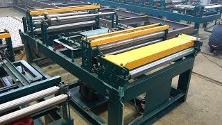 Оборудование для поперечной резки металла толщиной 0,8—1,2 мм