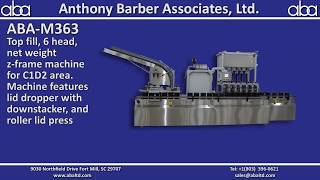 ABA-M363 - Top fill, 6 head, net weight machine