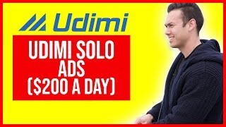 Udimi Solo Ads Training For 2019 ($200 A Day Proof)