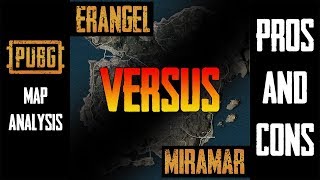PUBG Map Analysis - Erangel vs. Miramar