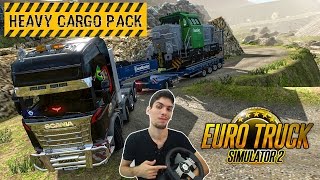 A PIOR ESTRADA DO MUNDO? NOVA DLC Heavy Cargo Pack 61 Toneladas Euro Truck2 no Logitech G27!