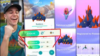 WHAT A BEAST! My FIRST EVER Trade Evolution in Pokémon GO!
