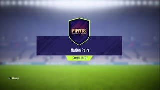 FIFA 18: NATION PAIRS SBC COMPLETED CHEAPEST WAY! FREE 15K JUMBO PREMIUM GOLD PACK!