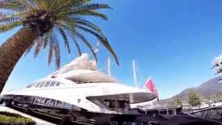 Streets of Porto Montenegro (Tivat, Montenegro) march 2015