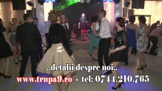 Formatia TRUPA 9   2014   Nunta OK  Rm Valcea   Colaj muzica de dans