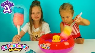 Сладкая вата Для детей Делаем вату Смешивание цветов Детские видео и игры для детей Друзяки.for kids
