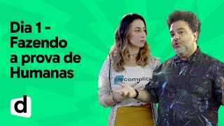 FAZENDO A PROVA DE HUMANAS | ESQUENTA ENEM | DESCOMPLICA