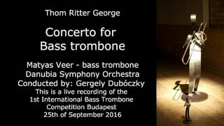Thom Ritter Georg Concerto for Bass Trombone
