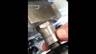 Thread cutting on logan lathe