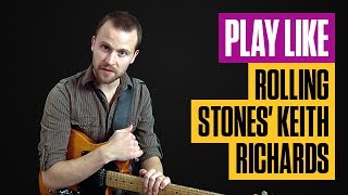 Learn Classic Keith Richard Riffs from The Rolling Stones | Rhythm Guitar Lesson | Guitar Tricks