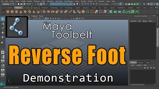 The Maya Toolbelt - Reverse Foot Demonstration