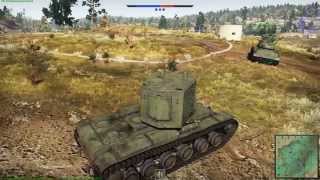 ЗБТ Танки War Thunder 17  взводная игра, геймплей наземки збт Tanks gameplay War Thunder