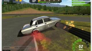 "Семерка" ВАЛИТ БОКОМ | Лада 2107 | Drift king 3D: дрифт гонки, тюнинг, jdm.