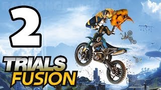 Trials Fusion (PS4) Walkthrough PART 2 (GOLD) - Arctic Open [1080p] TRUE-HD QUALITY
