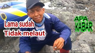 Lama tidak melaut masih Gesit dan Streekk#perahu karet mancing