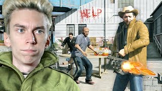 СПАСАЮ БАЗУ ВЫЖИВШИХ ОТ 1000 ЗОМБИ ? GTA 5 ЗОМБИ АПОКАЛИПСИС. Серия 4 (ГТА 5 МОДЫ)