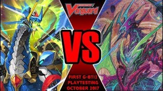 Zodiac Time Beast Vs Luard - Cardfight Vanguard G-BT12 Playtesting October 2017