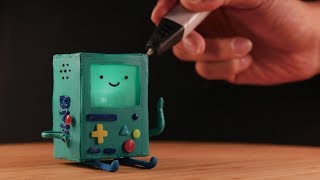 3D펜으로 만든 비모 | 3D pen Making BMO (Adventure time)