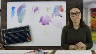 Экспресс-урок: акварельные карандаши
